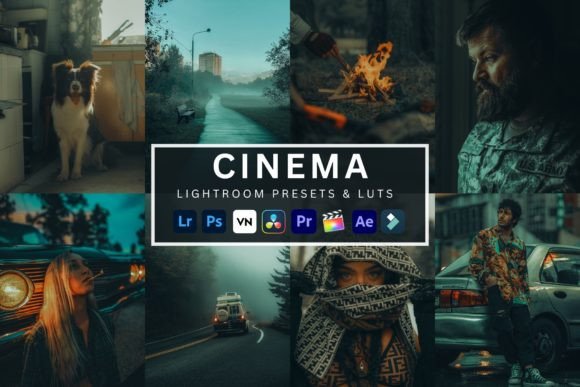 22 Cinema Lightroom Presets & Luts