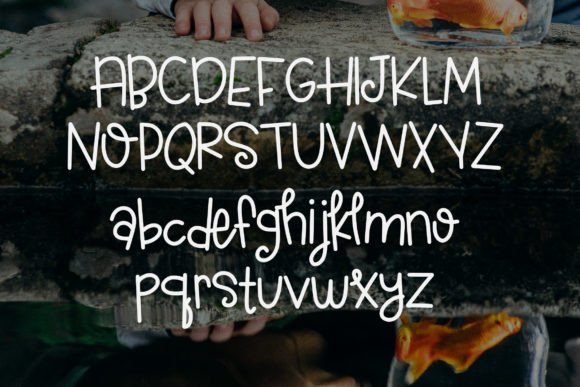 A Goldfish Tale Font - Preview 1