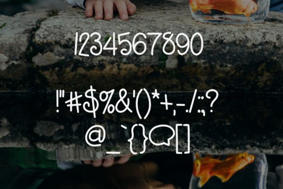 A Goldfish Tale Font - Preview 2