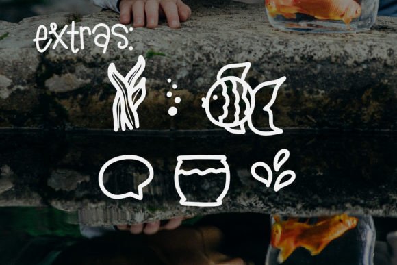 A Goldfish Tale Font - Preview 3