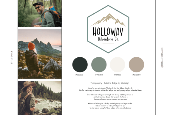 Adaline Ridge Font - Preview 3