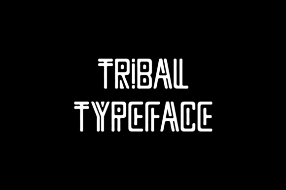 African Gribald Font - Preview 1