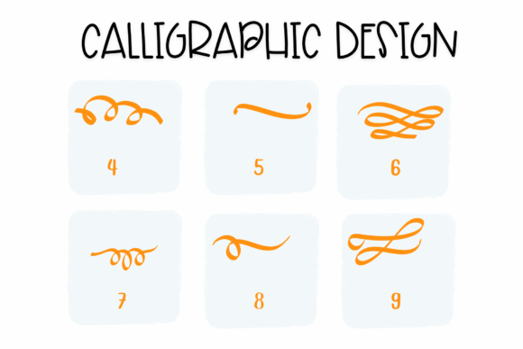 Calligraphic Design Font - Preview 3