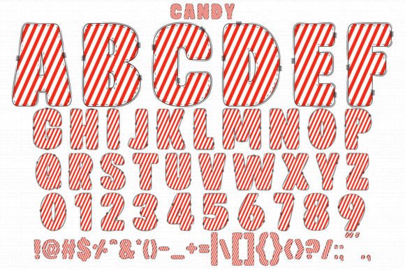 Candy Font - Preview 1
