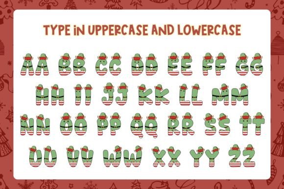 Christmas Elf Font - Preview 1
