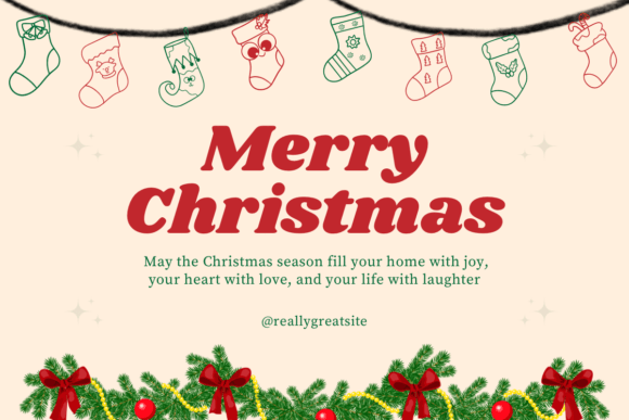 Christmas Socks Font PNG with transparent background - Preview 4