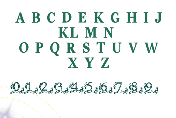 Christmas Deer Font - Preview 2