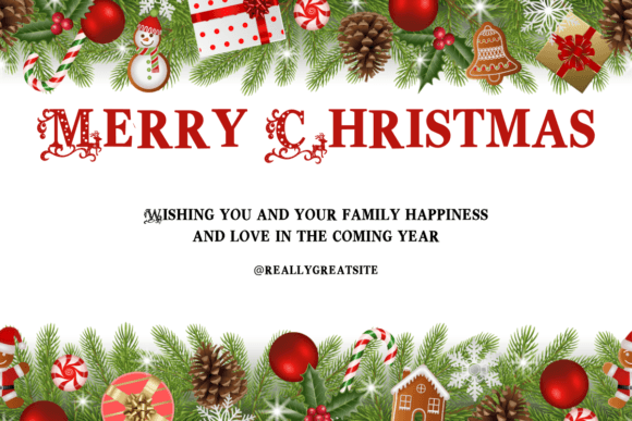 Christmas Deer Font - Preview 3