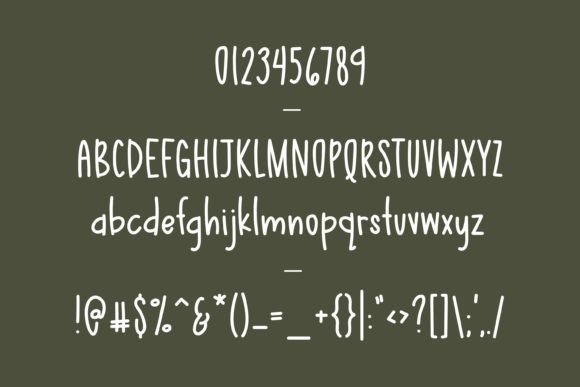 Fa La La Font PNG with transparent background - Preview 1