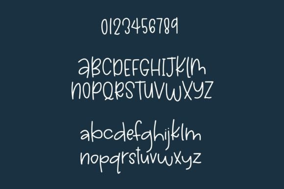 Fall Flannels Font - Preview 1