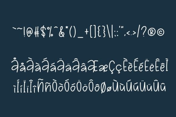 Fall Flannels Font - Preview 2