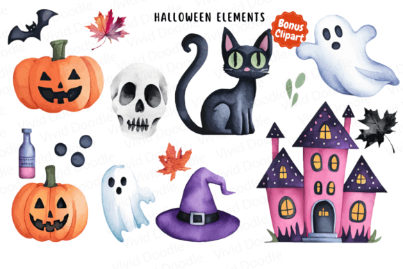 Fancy Pumpkin Halloween Font - Preview 1