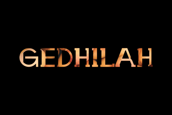 Gedhilah Font - Preview 2