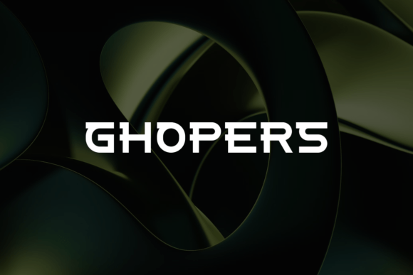 Ghopers Font - Preview 2