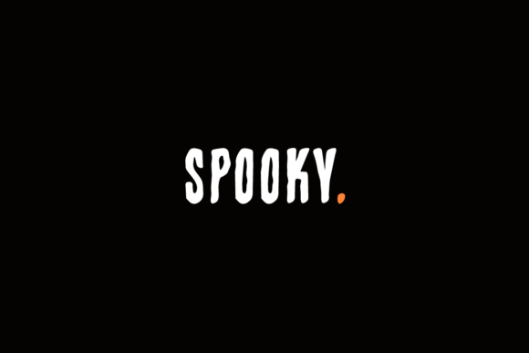 Halloween Juster Font PNG with transparent background - Preview 1
