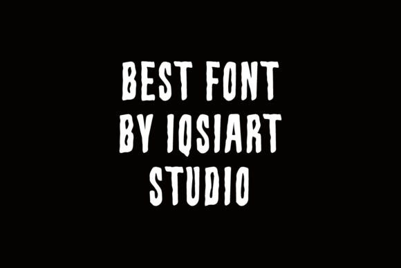 Halloween Juster Font PNG with transparent background - Preview 2
