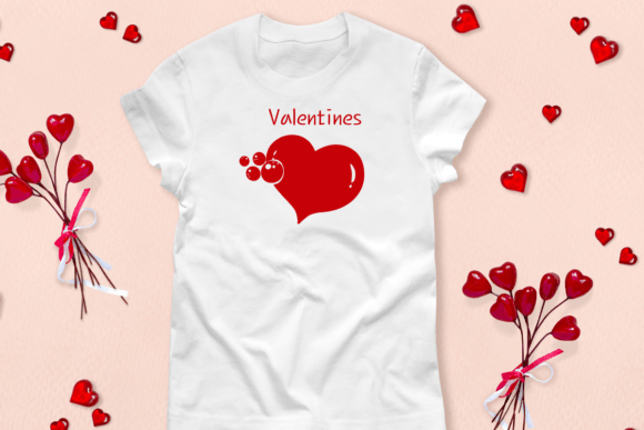 Heart Bubble Font PNG with transparent background - Preview 4