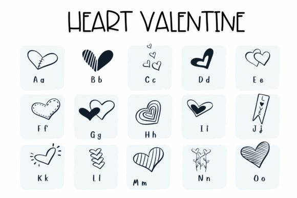 Heart Valentine Font - Preview 5