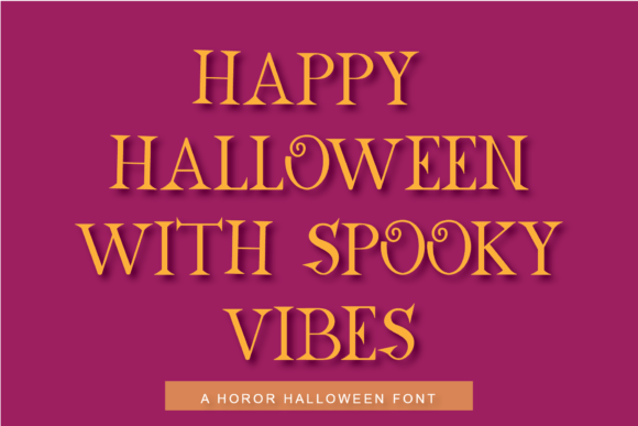 Horor Night Font PNG with transparent background - Preview 1