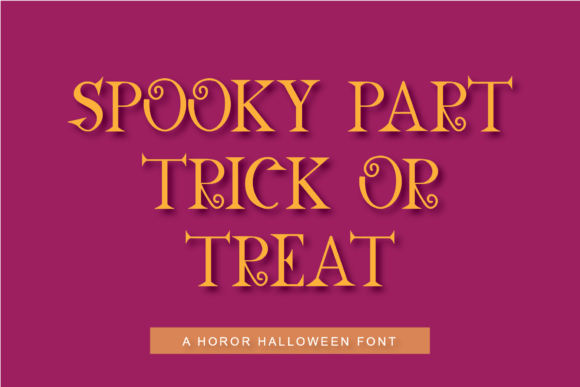 Horor Night Font PNG with transparent background - Preview 2