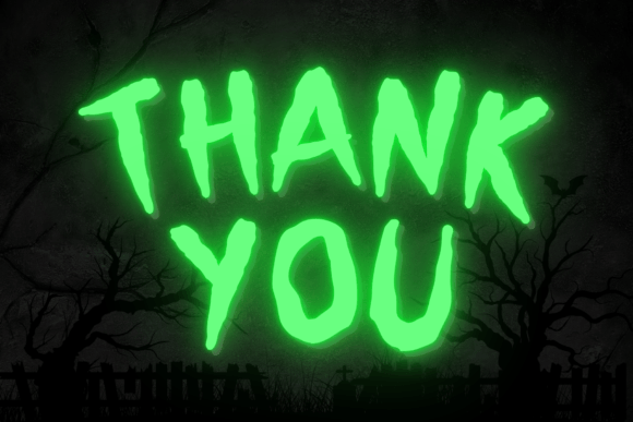 Horror Mansion Font - Preview 6