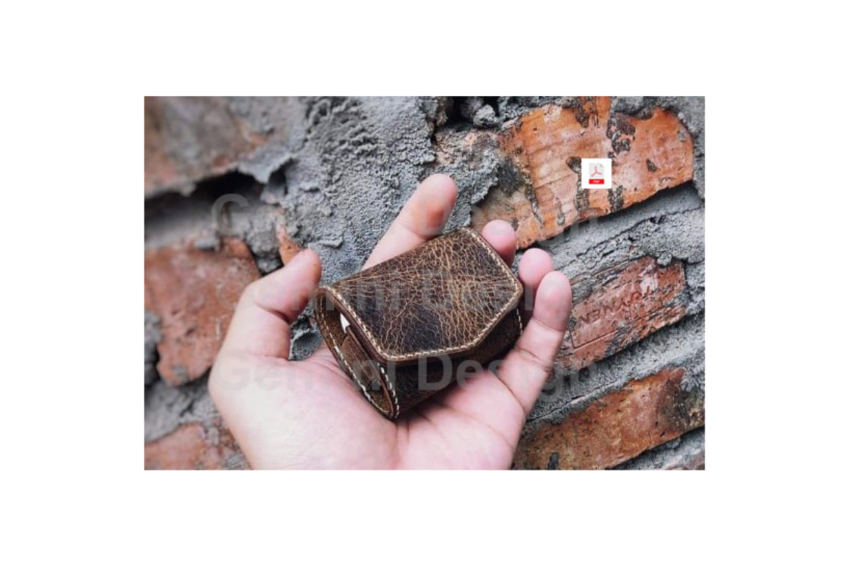 Leather Pattern Airpod Pro, DIY File PDF