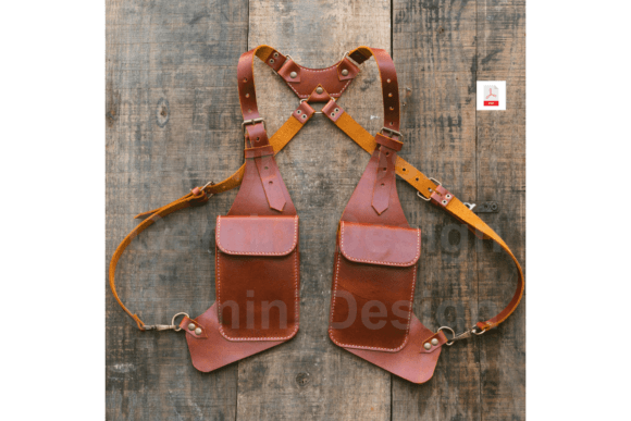 Leather Pattern Holster Bag, PDF File