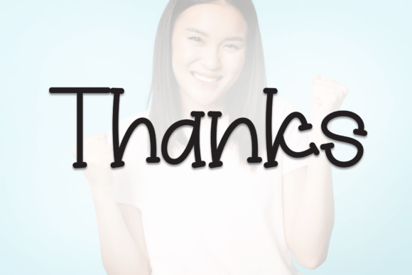 Smile Happy Font PNG with transparent background - Preview 6