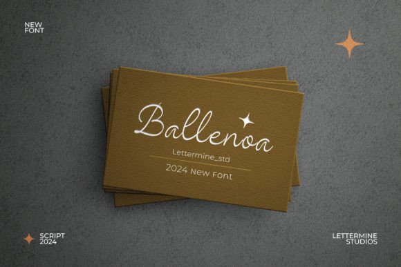 Balleona Font Font - Preview 6