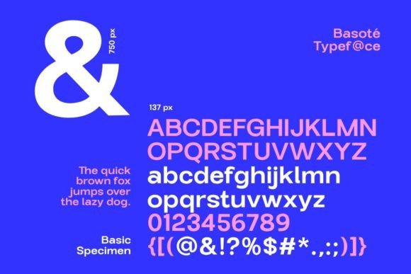 Basote Font - Preview 3