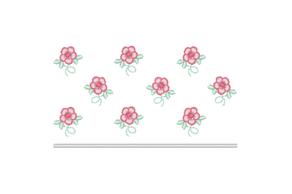 Beautiful Flower Border