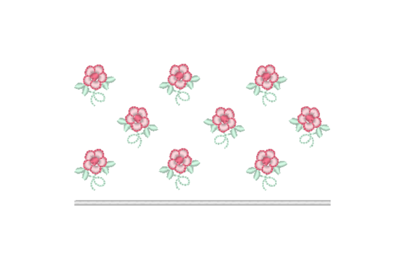 Beautiful Flower Border