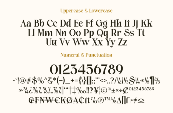 Calvine Font - Preview 5