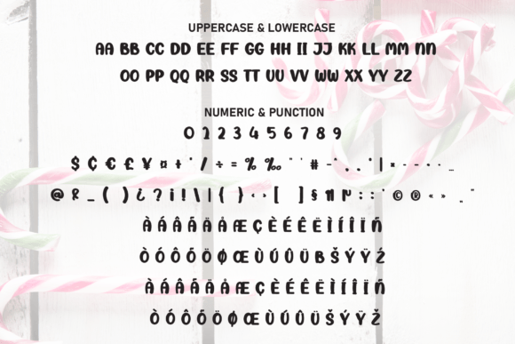 Candy Christmas Font - Preview 6