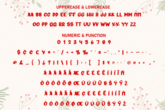 Christmas Vacation Font - Preview 6