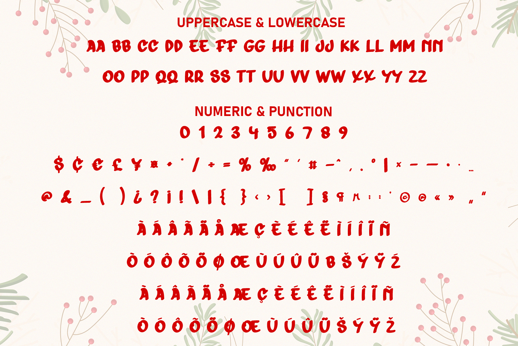Christmas Vacation Font - photo 7