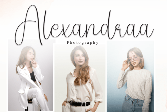 College Retro Font PNG with transparent background - Preview 4
