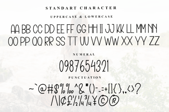 Design Handmade Font - Preview 4