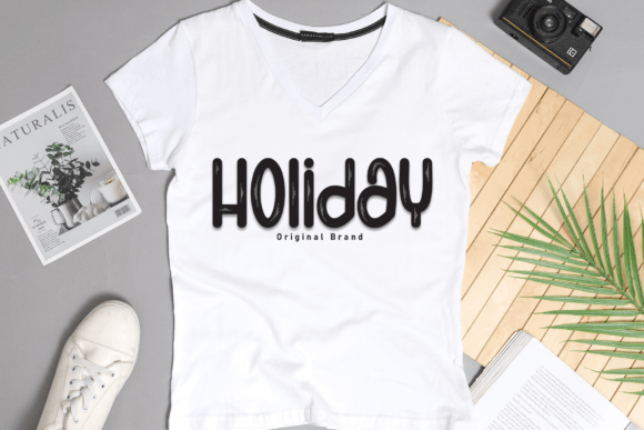 Good Winter Font PNG with transparent background - Preview 3
