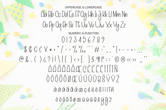 Happy Birthday Font - Preview 6