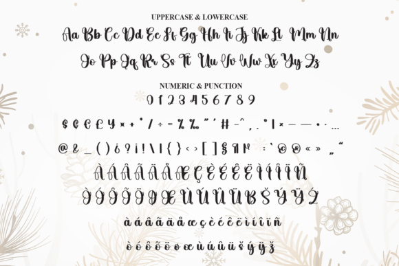 Humble Christmas Font - Preview 6
