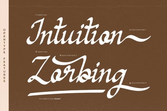 Lesstari Menandy Font PNG with transparent background - Preview 3