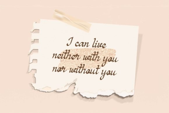 Lesstari Menandy Font PNG with transparent background - Preview 4