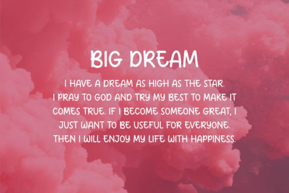 Lucky Ribs Font PNG with transparent background - Preview 2