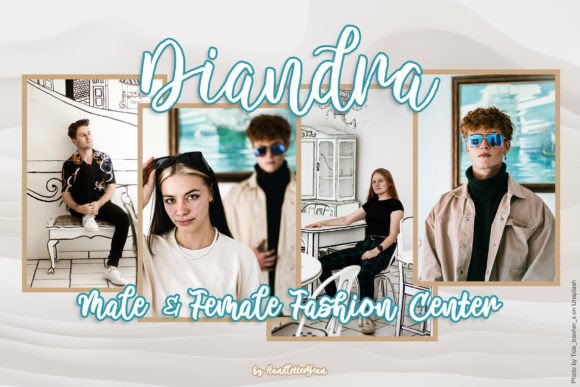 Molena Font PNG with transparent background - Preview 1
