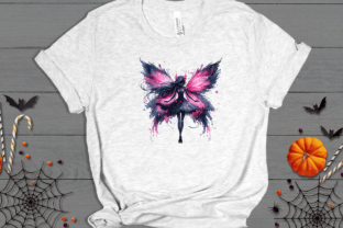 Pink Gothic Fairies PNG Graphic by angela39503 · Creative Fabrica