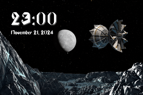 Silver Cosmos Font PNG with transparent background - Preview 2
