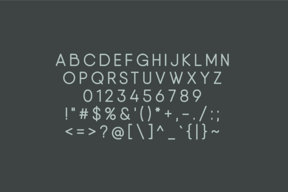 Aetherios Font - Preview 1