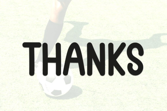 Football Font - Preview 5