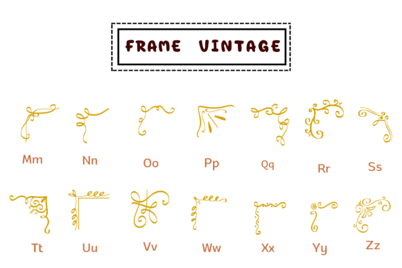 Frame Vintage Font - Preview 2